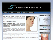Tablet Screenshot of laser-skin-care.com